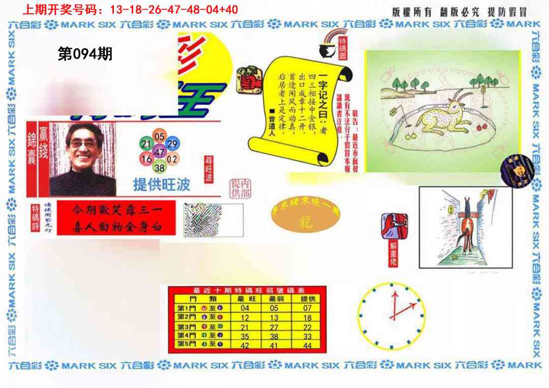 094期特码王(信封)[图]
